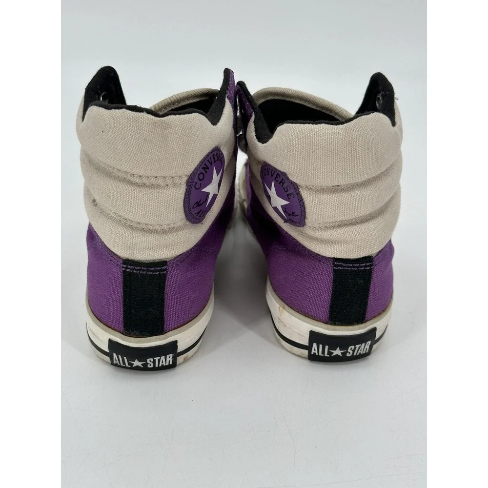 Chuck Taylor Converse‎ All Star Purple High Top Youth Size 3 (316136F)